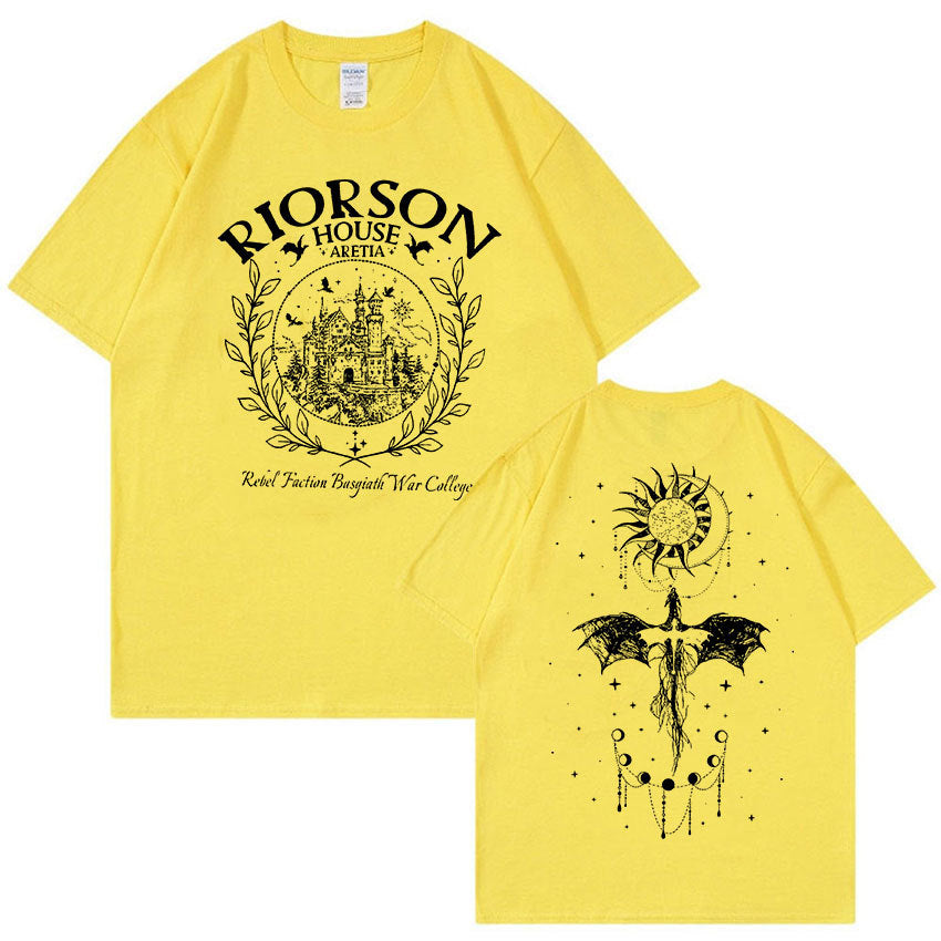 Basgiath War College Riorson House T Shirt Dragon Rider