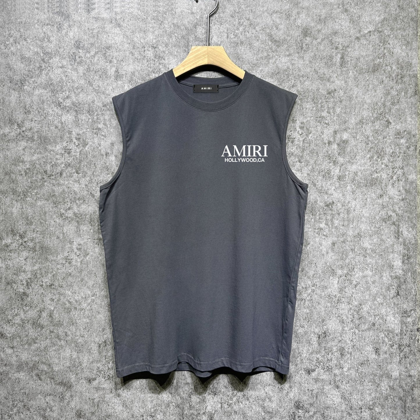 Amiri tank top skeleton letterprinting