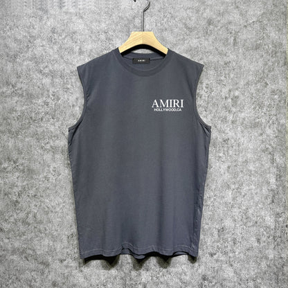Amiri tank top skeleton letterprinting