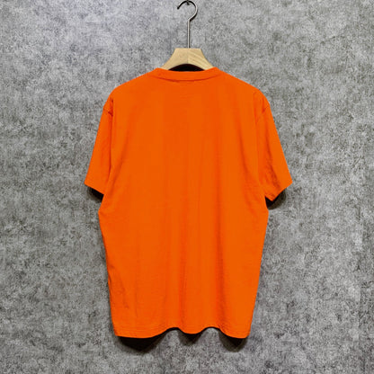 Amiri t shirts rainbow letter printing short sleeve