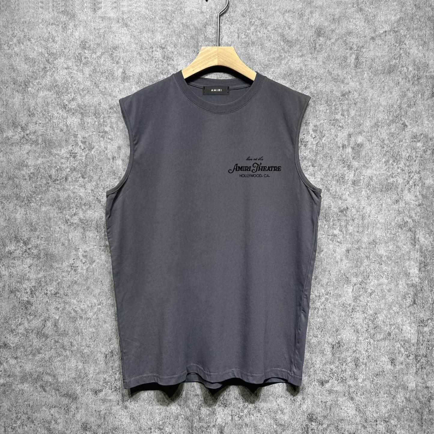 Amiri tank top with strange letter printing