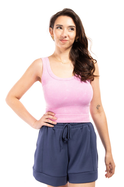 Cloud Watcher Women's Ribbed Bralette