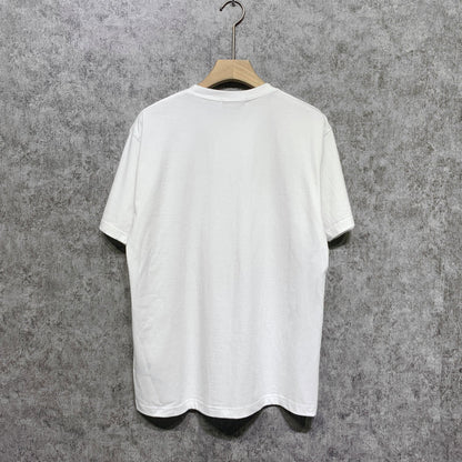 Amiri t shirts letter foam printing short sleeves