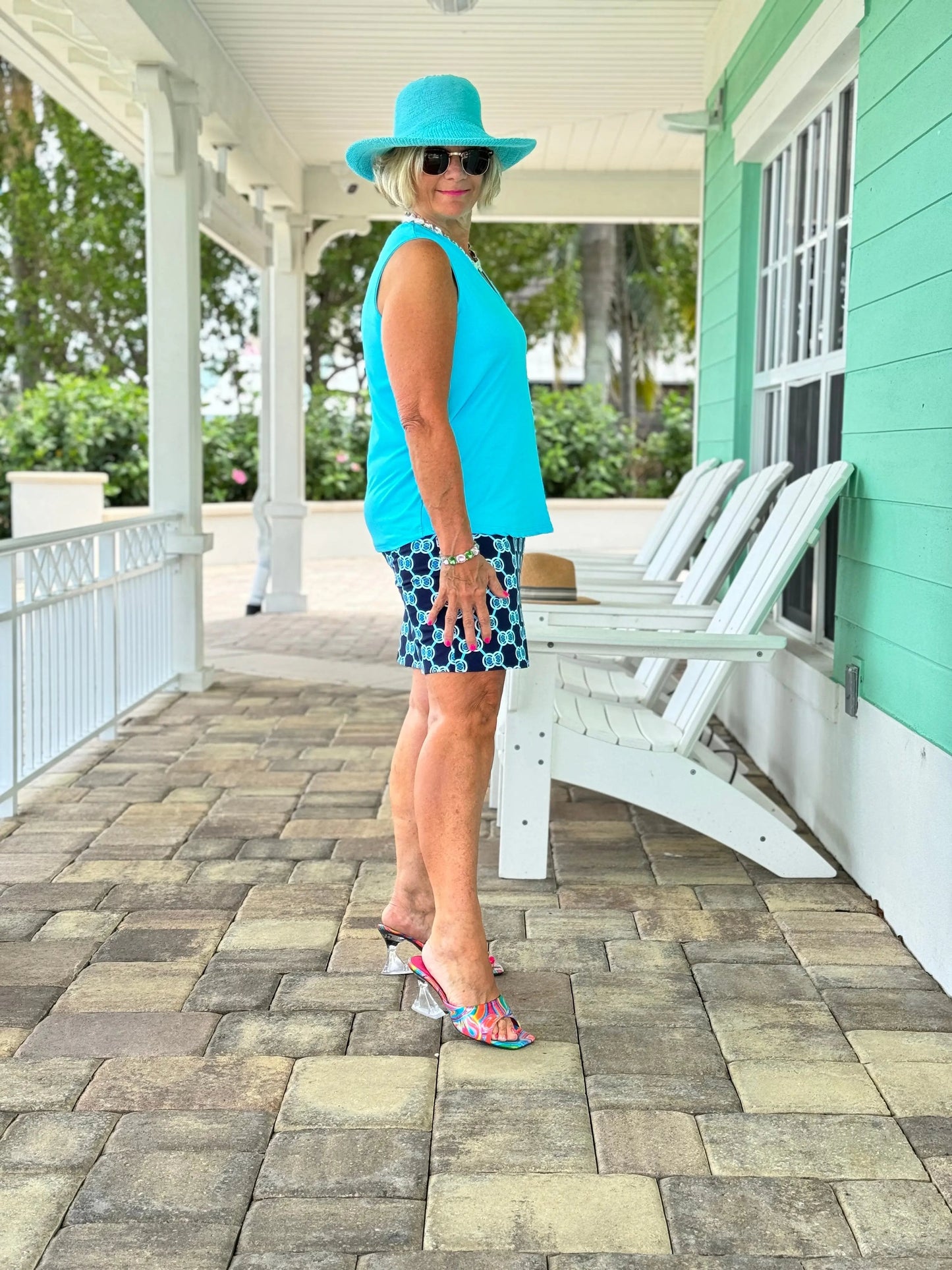 BLUE MEDALLION SKORT