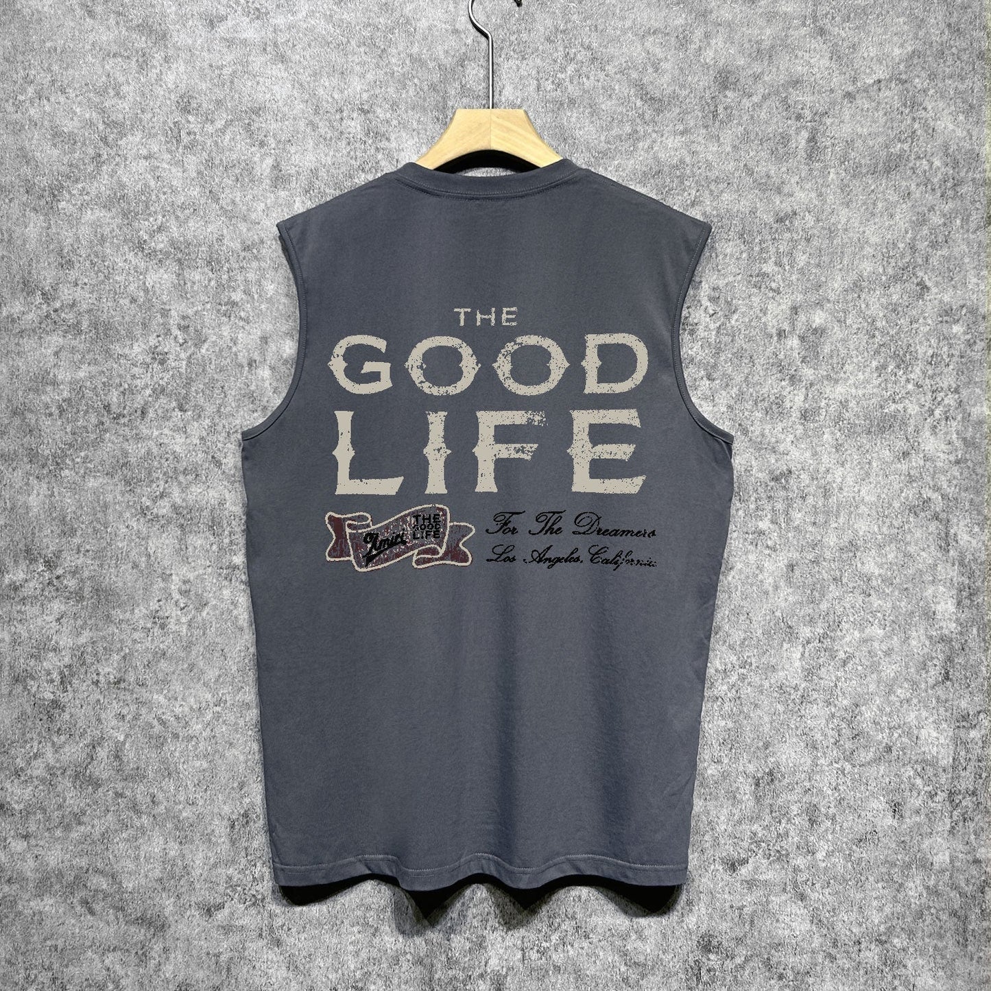 Amiri tank top letter printing