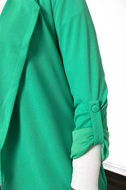 Women's Relaxed Open Front Blazer