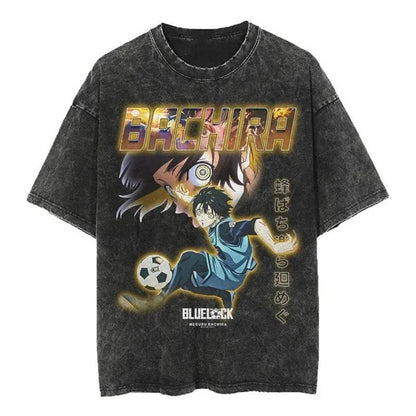 2024Streetwear Tshirt Japanese Anime Graphic Vintage Washed (Part 2)