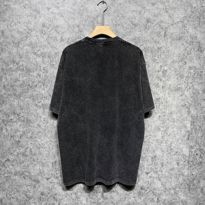 Amiri T-Shirt Vintage Distressed Short-Sleeved T-shirt