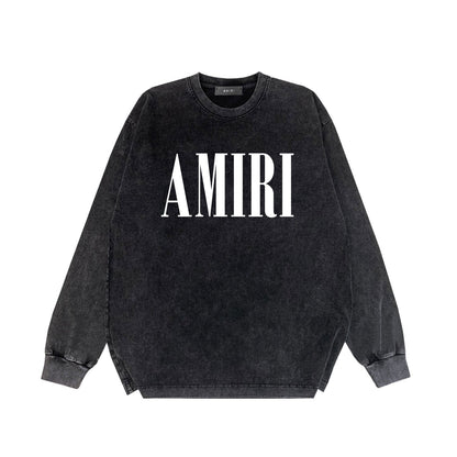 Amiri Long-Sleeve Shirt Vintage Vintage Vintage Long Sleeve T-shirt