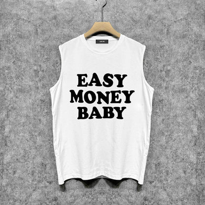 Amiri tank top fat letterprinting