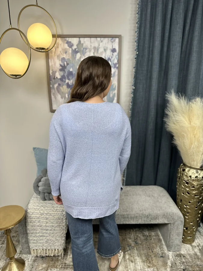 Winnie Women's Relaxed Hi Lo Sweater